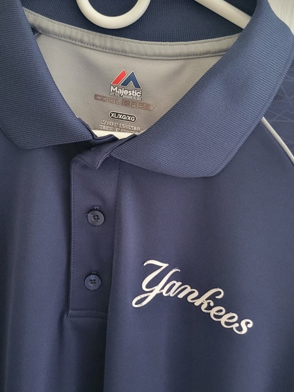 Majestic New York Yankees XL polo shirt